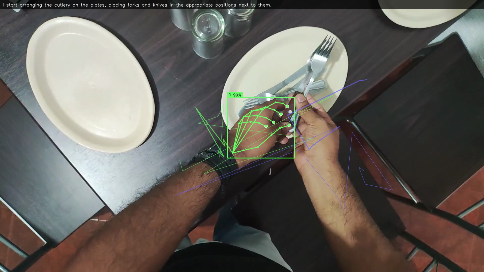 Setting the Table preview frame